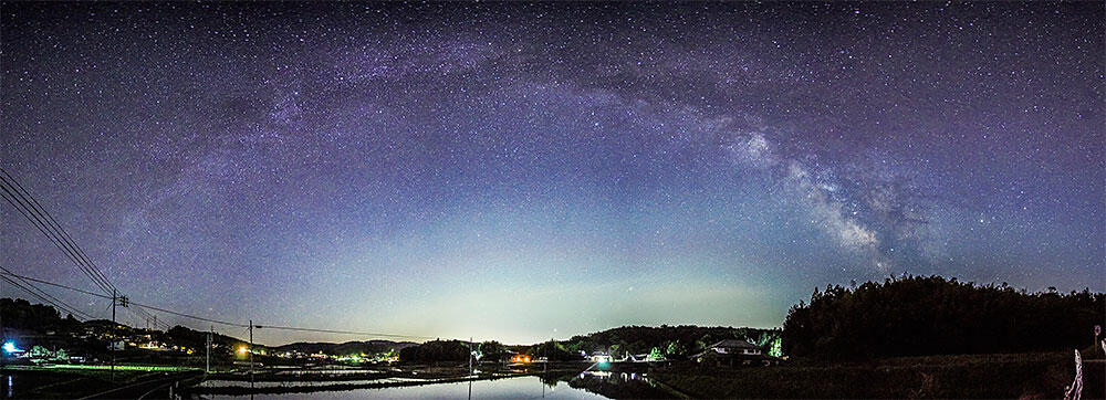 星空保護区 井原市美星町